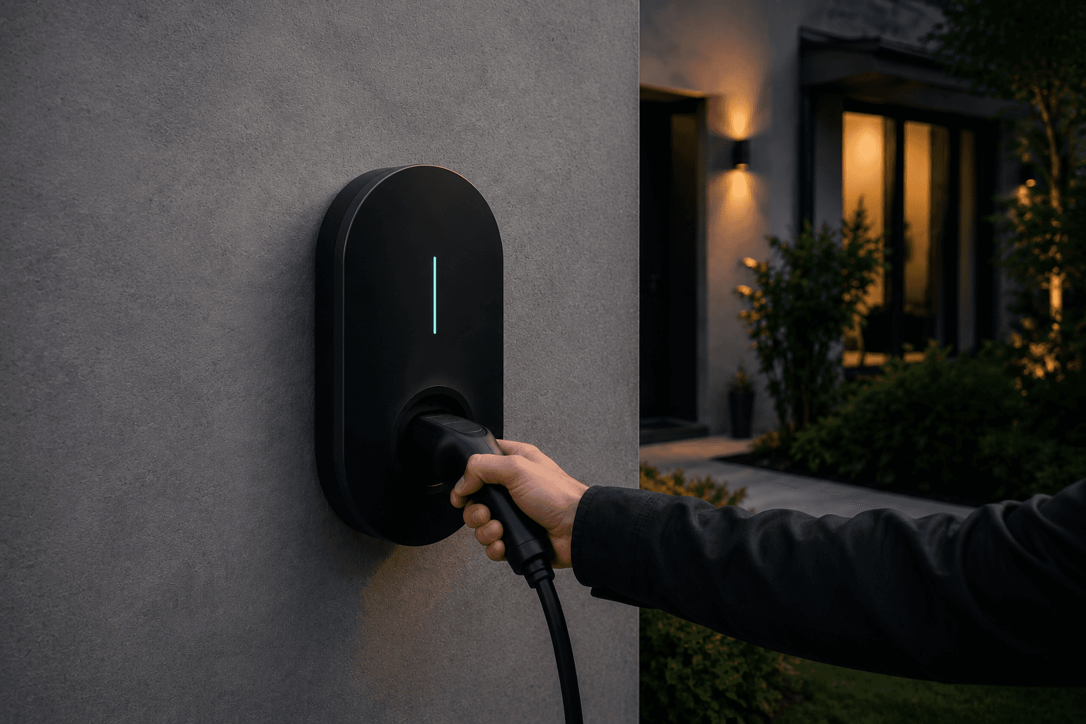 EV charger detail